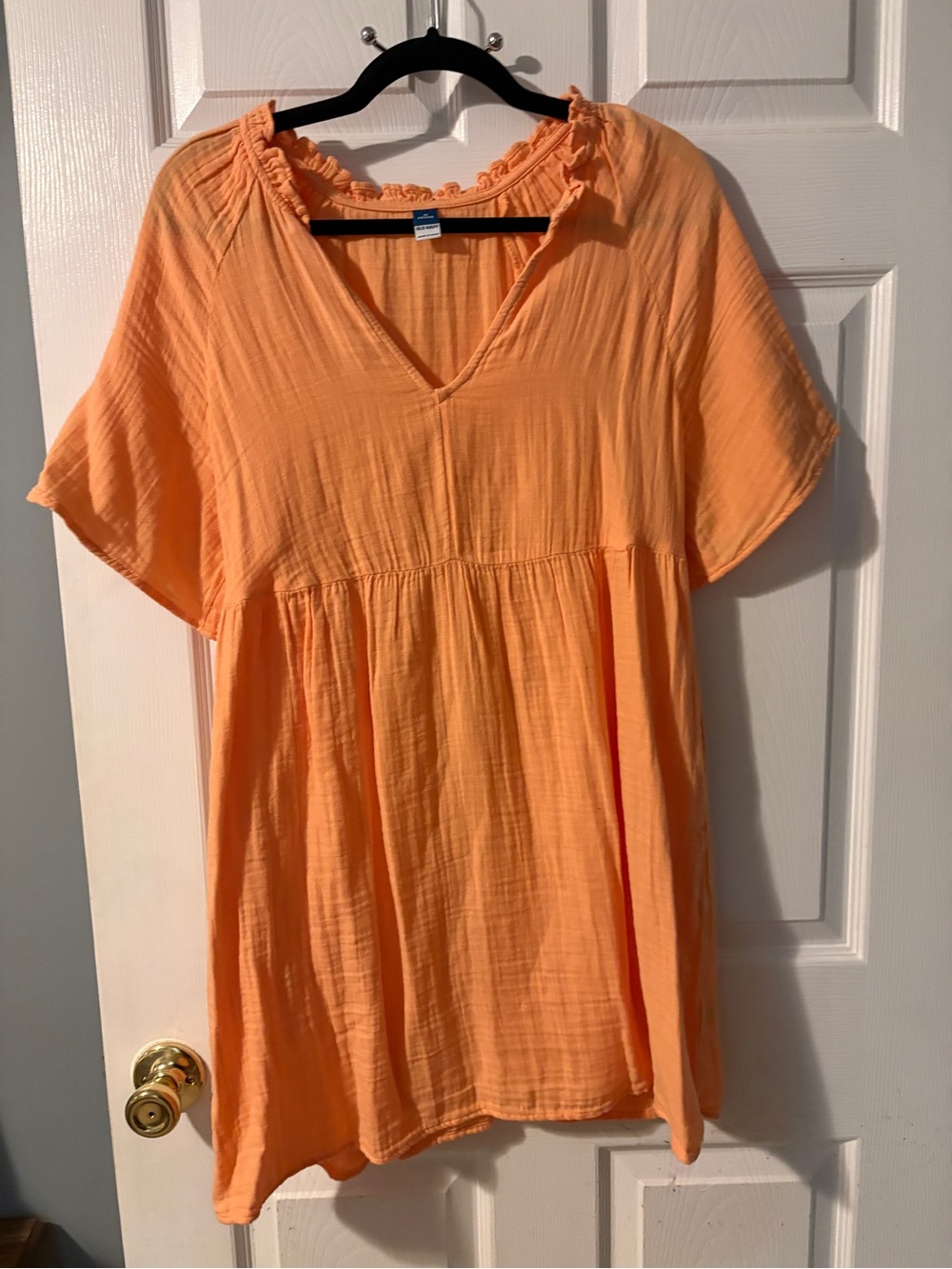 Old Navy Peach V-Neck Dress
